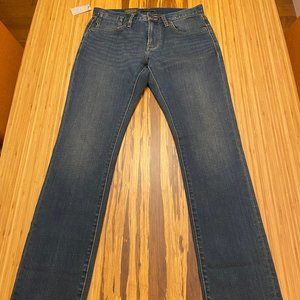 John Varvatos Bowery Slim Straight Jeans NWT